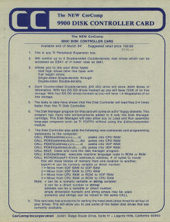 CorComp disk controller manual